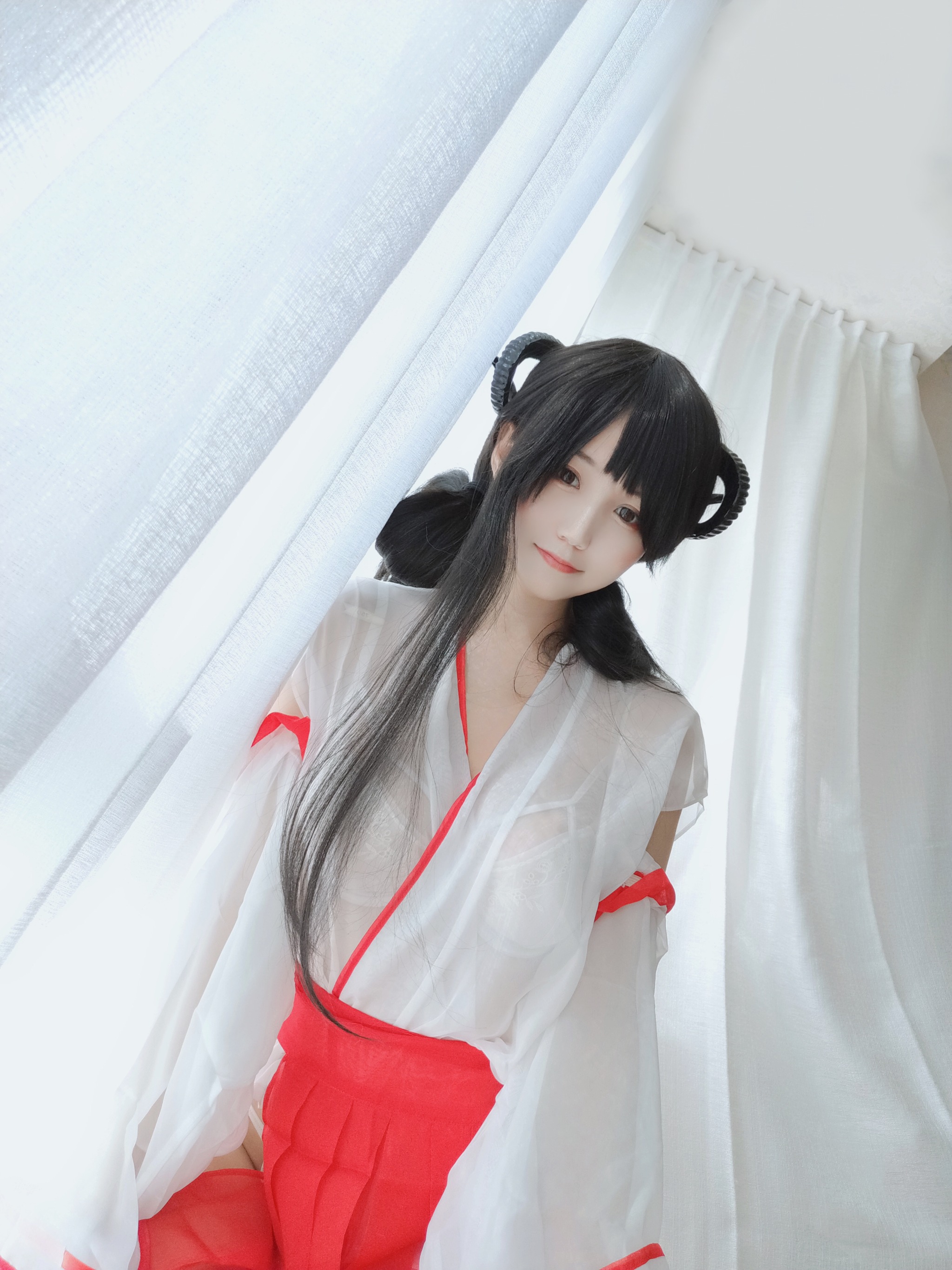 图片[1]-小仓千代w – NO.008 有点不对劲的巫女 [34P]-XikXak